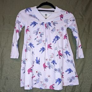 Tea Collection size 6 twirling bird dress